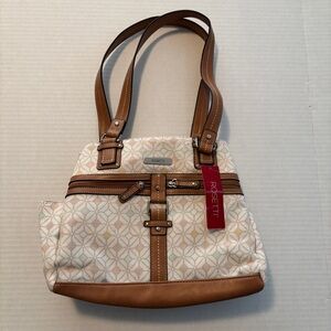 NWT Rosetti Tan and Cream Women's Bag